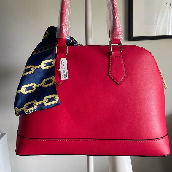 COPY - ALDO Purse - Red Faux Leather Crossbody - Picture 3 of 5